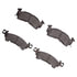 1310-0052-00 by DYNAMIC FRICTION COMPANY - 3000 Ceramic Brake Pads