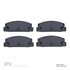 1551-0332-00 by DYNAMIC FRICTION COMPANY - 5000 Advanced Brake Pads - Ceramic