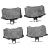 1310-0228-00 by DYNAMIC FRICTION COMPANY - 3000 Ceramic Brake Pads