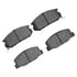 1310-0245-00 by DYNAMIC FRICTION COMPANY - 3000 Ceramic Brake Pads