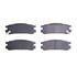 1551-0471-00 by DYNAMIC FRICTION COMPANY - 5000 Advanced Brake Pads - Ceramic