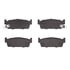 1551-0479-00 by DYNAMIC FRICTION COMPANY - 5000 Advanced Brake Pads - Ceramic