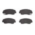 1551-0574-00 by DYNAMIC FRICTION COMPANY - 5000 Advanced Brake Pads - Semi Metallic