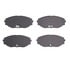 1551-0587-00 by DYNAMIC FRICTION COMPANY - 5000 Advanced Brake Pads - Ceramic