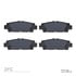 1310-0488-00 by DYNAMIC FRICTION COMPANY - 3000 Ceramic Brake Pads