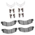 1214-0756-01 by DYNAMIC FRICTION COMPANY - Heavy Duty Pads and Hardware Kit