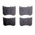 1311-1688-00 by DYNAMIC FRICTION COMPANY - 3000 Semi-Metallic Brake Pads