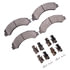 1214-0825-01 by DYNAMIC FRICTION COMPANY - Heavy Duty Pads and Hardware Kit