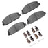 1214-0827-01 by DYNAMIC FRICTION COMPANY - Heavy Duty Pads and Hardware Kit