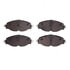 1311-1760-00 by DYNAMIC FRICTION COMPANY - 3000 Semi-Metallic Brake Pads