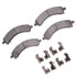 1214-0989-01 by DYNAMIC FRICTION COMPANY - Heavy Duty Pads and Hardware Kit