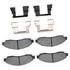 1214-1039-01 by DYNAMIC FRICTION COMPANY - Heavy Duty Pads and Hardware Kit