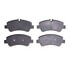 1311-1786-00 by DYNAMIC FRICTION COMPANY - 3000 Semi-Metallic Brake Pads