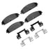 1214-1058-02 by DYNAMIC FRICTION COMPANY - Heavy Duty Pads and Hardware Kit