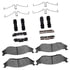 1214-1066-01 by DYNAMIC FRICTION COMPANY - Heavy Duty Pads and Hardware Kit