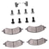 1214-1084-01 by DYNAMIC FRICTION COMPANY - Heavy Duty Pads and Hardware Kit