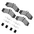 1214-1136-01 by DYNAMIC FRICTION COMPANY - Heavy Duty Pads and Hardware Kit