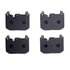 1311-1875-00 by DYNAMIC FRICTION COMPANY - 3000 Semi-Metallic Brake Pads