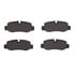 1311-1893-00 by DYNAMIC FRICTION COMPANY - 3000 Semi-Metallic Brake Pads