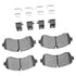 1214-1268-02 by DYNAMIC FRICTION COMPANY - Heavy Duty Pads and Hardware Kit