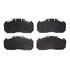 1214-1310-00 by DYNAMIC FRICTION COMPANY - Disc Brake Pad Set - Heavy Duty Semi Metallic Towing Brake Pads