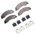 1214-1328-01 by DYNAMIC FRICTION COMPANY - Heavy Duty Pads and Hardware Kit