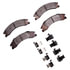 1214-1329-01 by DYNAMIC FRICTION COMPANY - Heavy Duty Pads and Hardware Kit