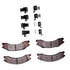 1214-1329-01 by DYNAMIC FRICTION COMPANY - Heavy Duty Pads and Hardware Kit