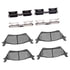 1214-1602-01 by DYNAMIC FRICTION COMPANY - Heavy Duty Pads and Hardware Kit