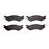 1400-0702-00 by DYNAMIC FRICTION COMPANY - DFC Ulitmate Duty Performance Brake Pads