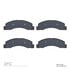 1400-0756-00 by DYNAMIC FRICTION COMPANY - DFC Ulitmate Duty Performance Brake Pads