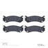 1400-0785-00 by DYNAMIC FRICTION COMPANY - DFC Ulitmate Duty Performance Brake Pads