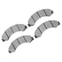 1214-1695-00 by DYNAMIC FRICTION COMPANY - Heavy Duty Pads