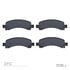 1400-0974-10 by DYNAMIC FRICTION COMPANY - DFC Ulitmate Duty Performance Brake Pads