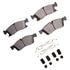 1214-1904-11 by DYNAMIC FRICTION COMPANY - Heavy Duty Pads and Hardware Kit