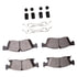 1214-1904-11 by DYNAMIC FRICTION COMPANY - Heavy Duty Pads and Hardware Kit