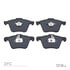 1310-1003-00 by DYNAMIC FRICTION COMPANY - 3000 Ceramic Brake Pads