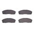 1551-0622-00 by DYNAMIC FRICTION COMPANY - 5000 Advanced Brake Pads - Ceramic