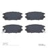 1310-0532-00 by DYNAMIC FRICTION COMPANY - 3000 Ceramic Brake Pads