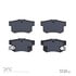1310-0537-00 by DYNAMIC FRICTION COMPANY - 3000 Ceramic Brake Pads