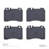 1310-0561-00 by DYNAMIC FRICTION COMPANY - 3000 Ceramic Brake Pads