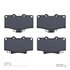 1310-0611-00 by DYNAMIC FRICTION COMPANY - 3000 Ceramic Brake Pads