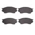 1310-0643-00 by DYNAMIC FRICTION COMPANY - 3000 Ceramic Brake Pads