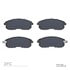 1310-0653-00 by DYNAMIC FRICTION COMPANY - 3000 Ceramic Brake Pads