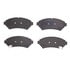 1551-0753-00 by DYNAMIC FRICTION COMPANY - 5000 Advanced Brake Pads - Semi Metallic