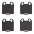 1551-0771-00 by DYNAMIC FRICTION COMPANY - 5000 Advanced Brake Pads - Ceramic