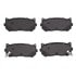 1551-0775-00 by DYNAMIC FRICTION COMPANY - 5000 Advanced Brake Pads - Ceramic