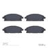 1310-0691-00 by DYNAMIC FRICTION COMPANY - 3000 Ceramic Brake Pads