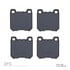 1310-0709-00 by DYNAMIC FRICTION COMPANY - 3000 Ceramic Brake Pads