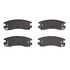 1310-0714-00 by DYNAMIC FRICTION COMPANY - 3000 Ceramic Brake Pads